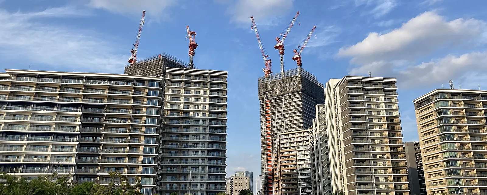 晴海の街並み
